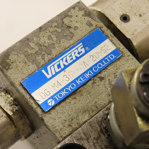 Vickers DG1M4-36N-JA-20-S2 Hydraulic Directional Valve