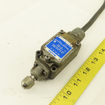 Yamatake Honeywell 2LS-J6 125-480V Ball Plunger Limit Switch