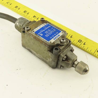 Yamatake Honeywell 2LS-J6 125-480V Ball Plunger Limit Switch