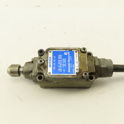 Yamatake Honeywell 2LS-J6 125-480V Ball Plunger Limit Switch