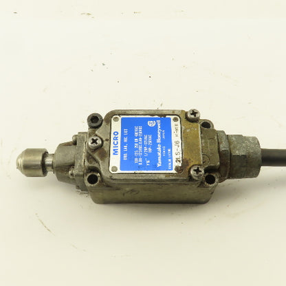 Yamatake Honeywell 2LS-J6 125-480V Ball Plunger Limit Switch