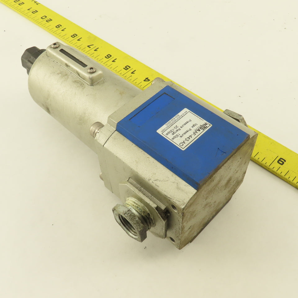 Nitra AF-443-AD 1/2" Compressed Air Filter 20-130 PSI