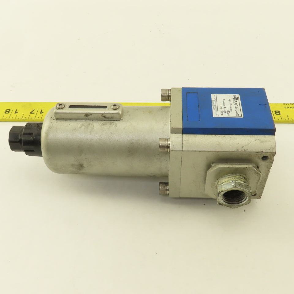 Nitra AF-443-AD 1/2" Compressed Air Filter 20-130 PSI