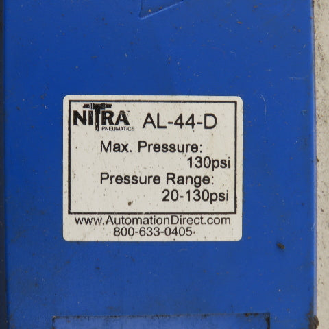 Nitra AL-44D 1/2" Compressed Air Lubricator 20-130 PSI