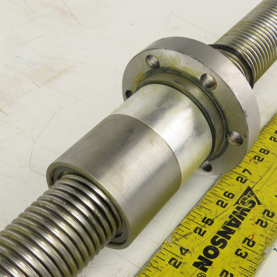 Junger Z-Axis Ball Screw W/Nut Assembly 3mm Pitch 39mm Diameter 543mm Long