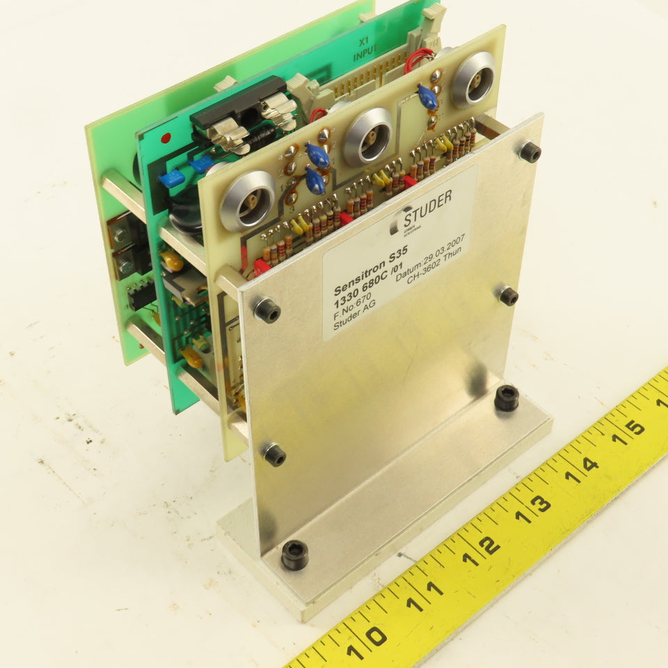 Studer 1330 680C/01 Senditron S35 Circuit Board Assembly Parts/Repairs