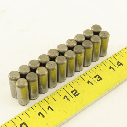 Precision Steel 3/8" x 1" Steel Dowel Pins NOS Lot Of 20