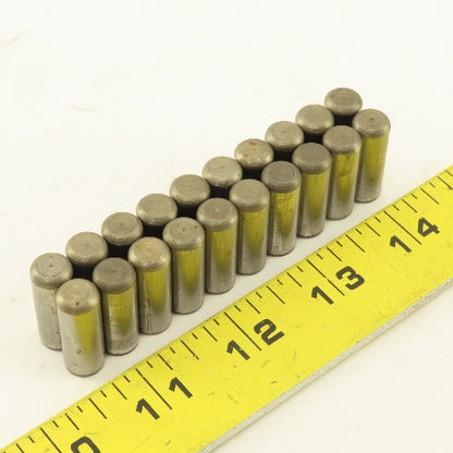 Precision Steel 3/8" x 1" Steel Dowel Pins NOS Lot Of 20