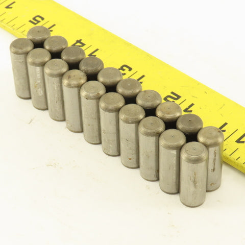 Precision Steel 3/8" x 1" Steel Dowel Pins NOS Lot Of 20