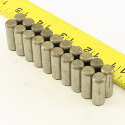 Precision Steel 3/8" x 1" Steel Dowel Pins NOS Lot Of 20