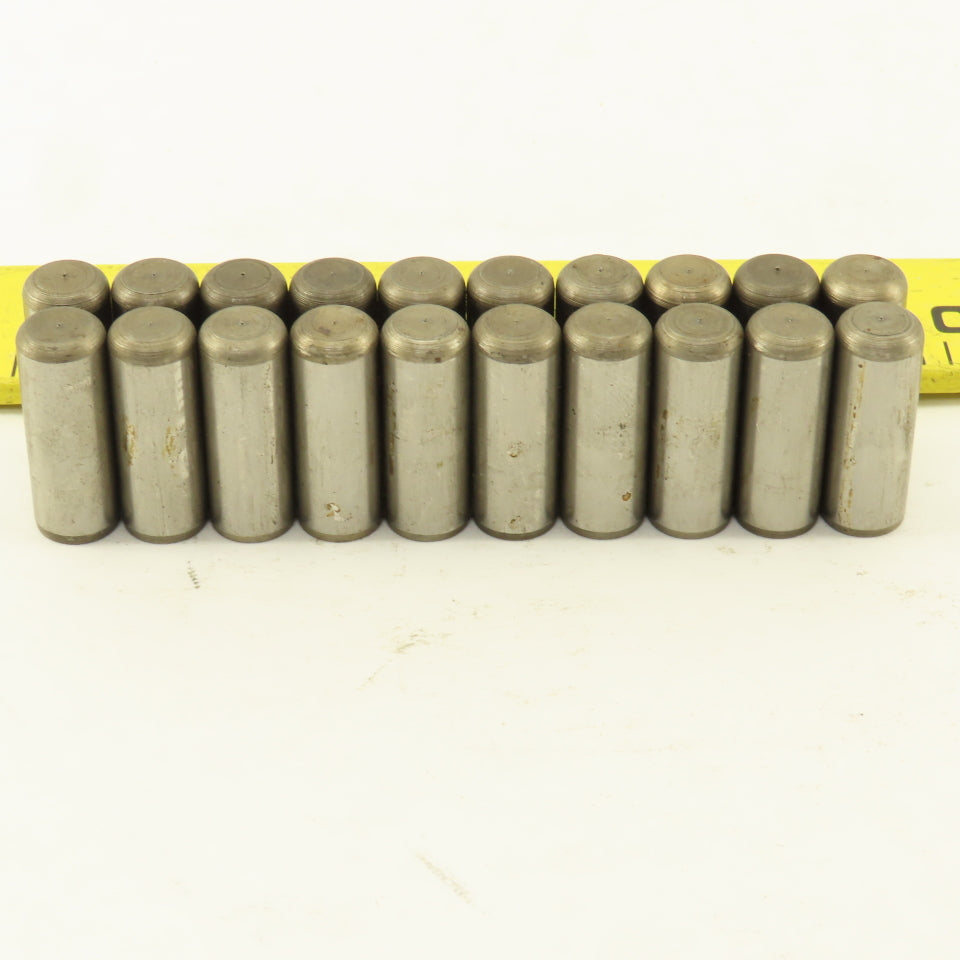 Precision Steel 3/8" x 1" Steel Dowel Pins NOS Lot Of 20