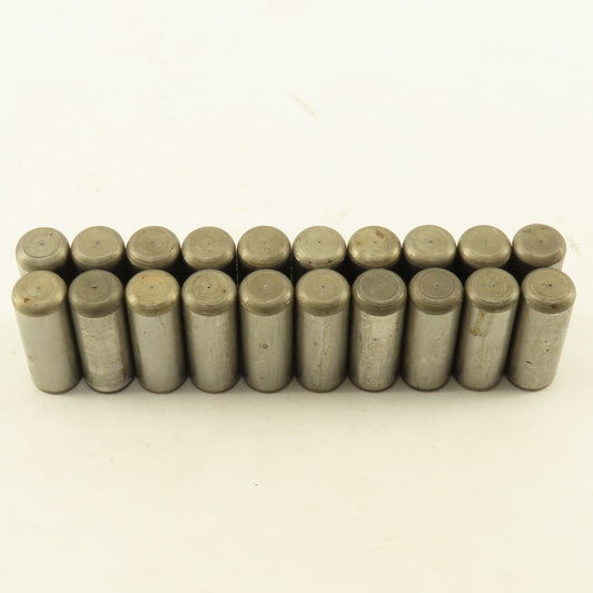 Precision Steel 3/8" x 1" Steel Dowel Pins NOS Lot Of 20