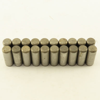 Precision Steel 3/8" x 1" Steel Dowel Pins NOS Lot Of 20