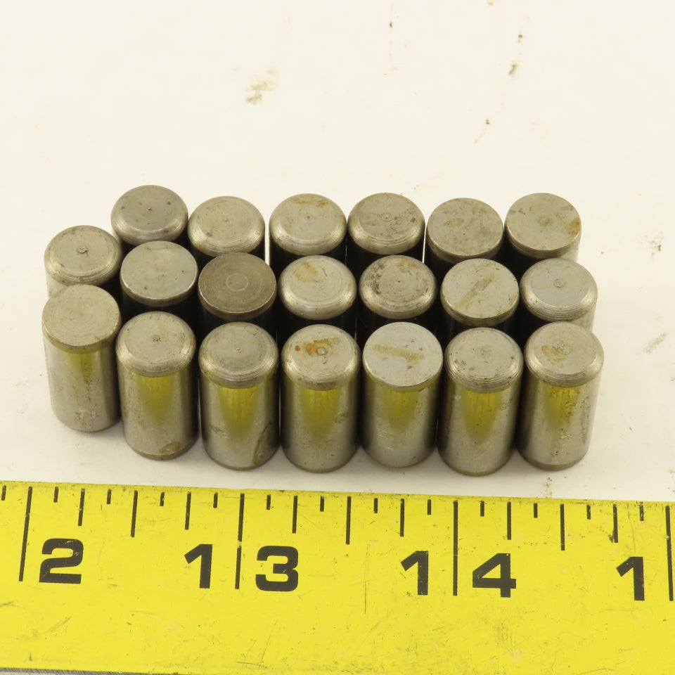 Precision Steel 3/8" x 3/4" Steel Dowel Pins NOS Lot Of 20
