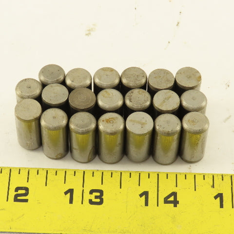Precision Steel 3/8" x 3/4" Steel Dowel Pins NOS Lot Of 20