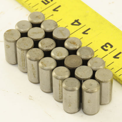 Precision Steel 3/8" x 3/4" Steel Dowel Pins NOS Lot Of 20