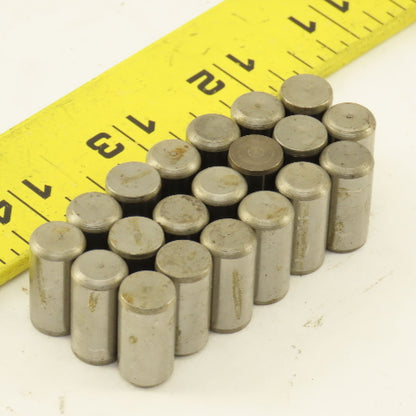 Precision Steel 3/8" x 3/4" Steel Dowel Pins NOS Lot Of 20