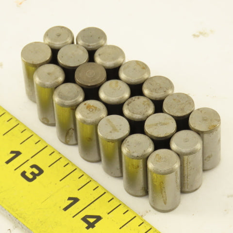 Precision Steel 3/8" x 3/4" Steel Dowel Pins NOS Lot Of 20
