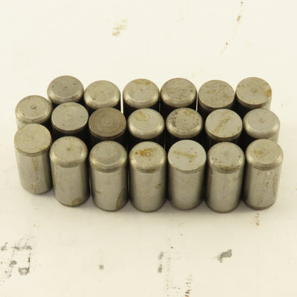 Precision Steel 3/8" x 3/4" Steel Dowel Pins NOS Lot Of 20