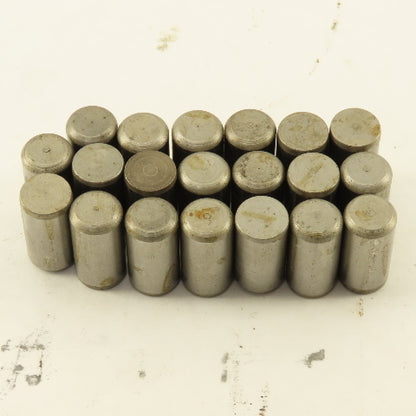 Precision Steel 3/8" x 3/4" Steel Dowel Pins NOS Lot Of 20