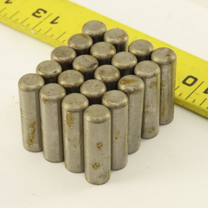 Precision Steel 3/8" x 1-1/4" Steel Dowel Pins NOS Lot Of 20