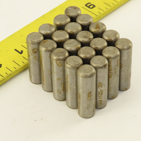 Precision Steel 3/8" x 1-1/4" Steel Dowel Pins NOS Lot Of 20