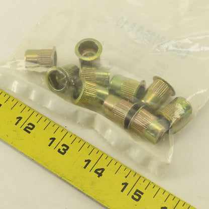 CAL2-8125-3.8-10 M8 3.80 Large Flange Knurled Rivet Nut Pack Of 10