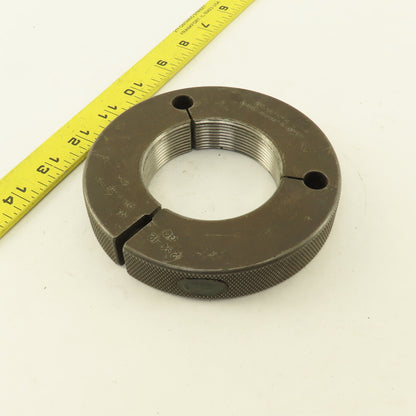 Pratt Whitney 2-3/4"-16 NS Thread Ring GO GAGE ONLY GO PD 2.6959