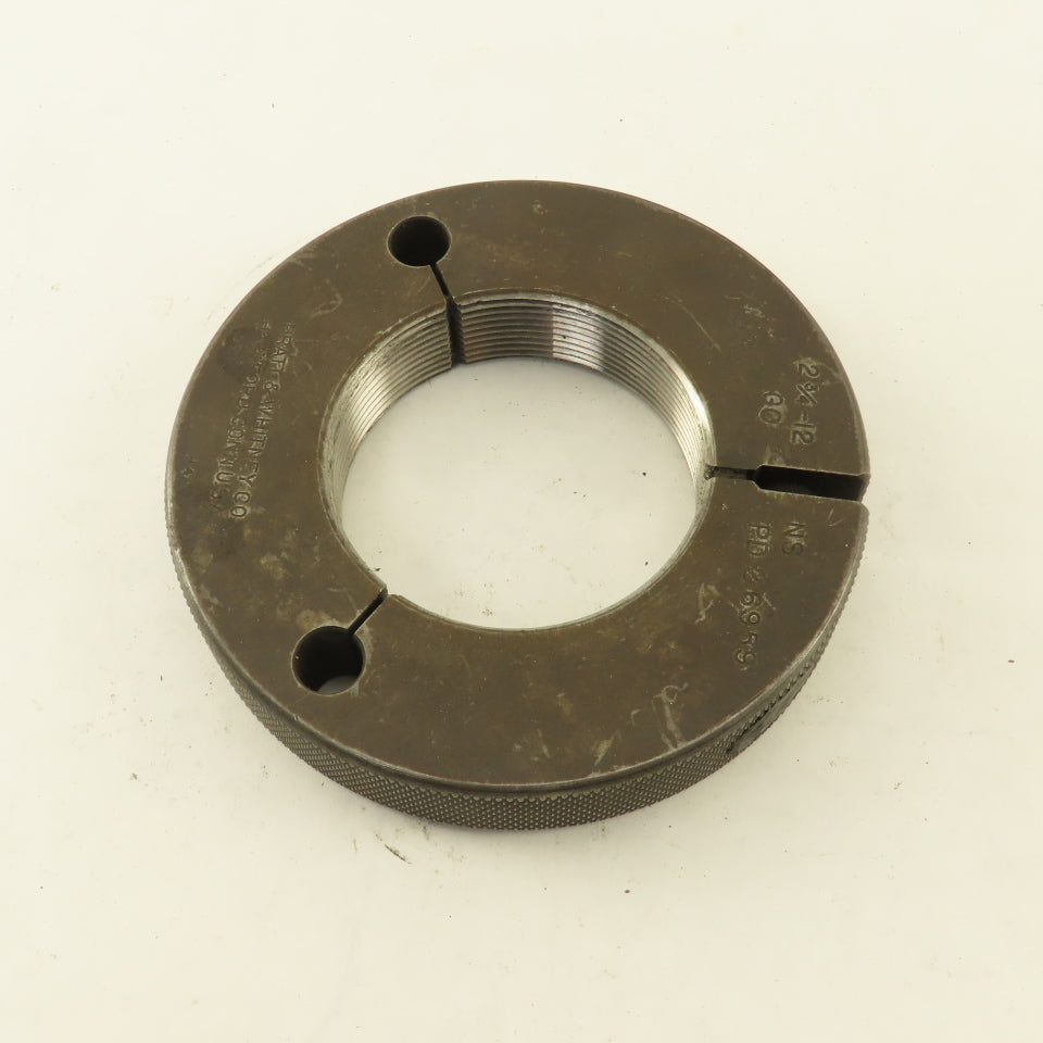 Pratt Whitney 2-3/4"-16 NS Thread Ring GO GAGE ONLY GO PD 2.6959