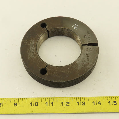 Pratt Whitney 3-3/16"-16 NS Thread Ring GO GAGE ONLY GO PD 3.1469