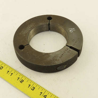 Pratt Whitney 3-3/16"-16 NS Thread Ring GO GAGE ONLY GO PD 3.1469