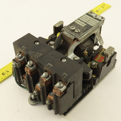 Square D Class 8536 Type SG20B Magnetic Contactor 208/220V Coil