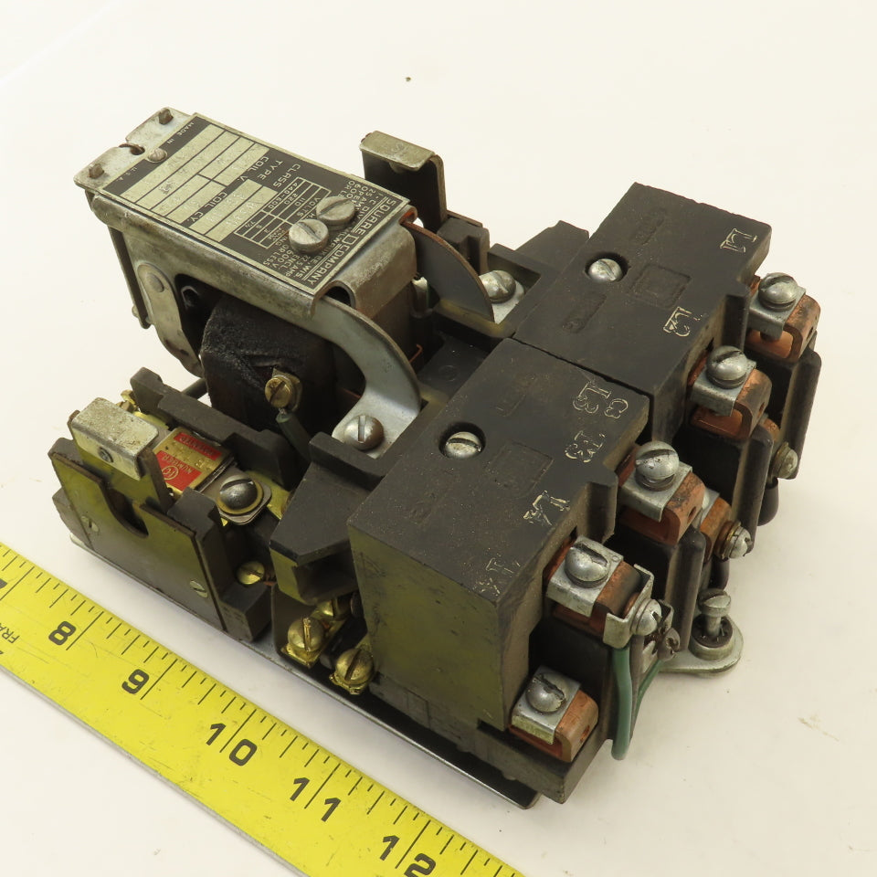 Square D Class 8536 Type SG20B Magnetic Contactor 208/220V Coil