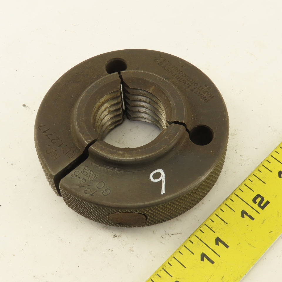 Pratt Whitney 1-3/8"-UNC Thread Ring GO GAGE ONLY GO PD 1.2717