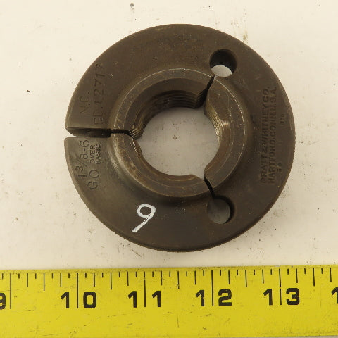 Pratt Whitney 1-3/8"-UNC Thread Ring GO GAGE ONLY GO PD 1.2717