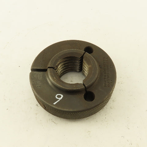 Pratt Whitney 1-3/8"-UNC Thread Ring GO GAGE ONLY GO PD 1.2717