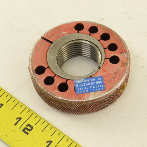 1-3/8-12 UNF-3A Thread Ring NO GO GAGE ONLY NOT GO PD 1.0664