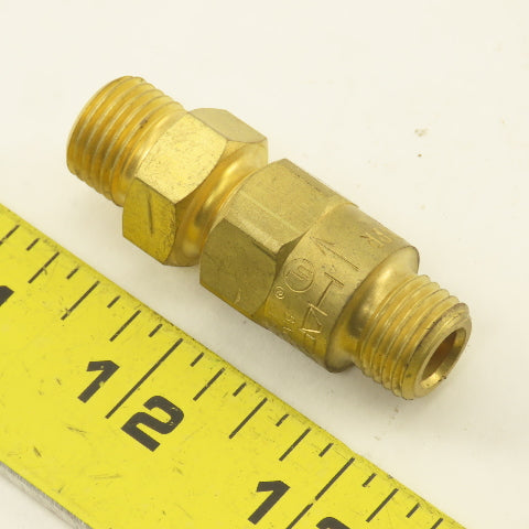 Harris 88-7CVRR Torch End Check Valve B Style Fitting 9/16"-18