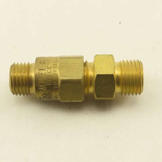 Harris 88-7CVRR Torch End Check Valve B Style Fitting 9/16"-18