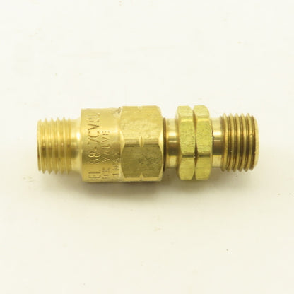 Harris 88-7CVRL Torch End Check Valve B Style Fitting 9/16"-18