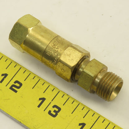 Harris 88-6CVRR Torch End Check Valve B Style Fitting 9/16"-18
