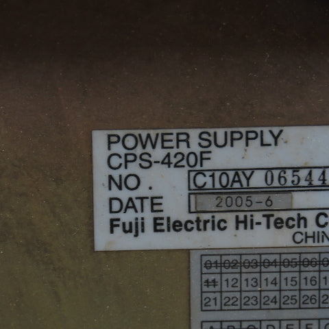 Yaskawa JZNC-NRK01-1 CPS-420F Servo Drive Assembly
