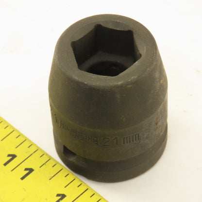Armstrong 48-02 21mm 6 Point Impact Socket 3/4" Drive