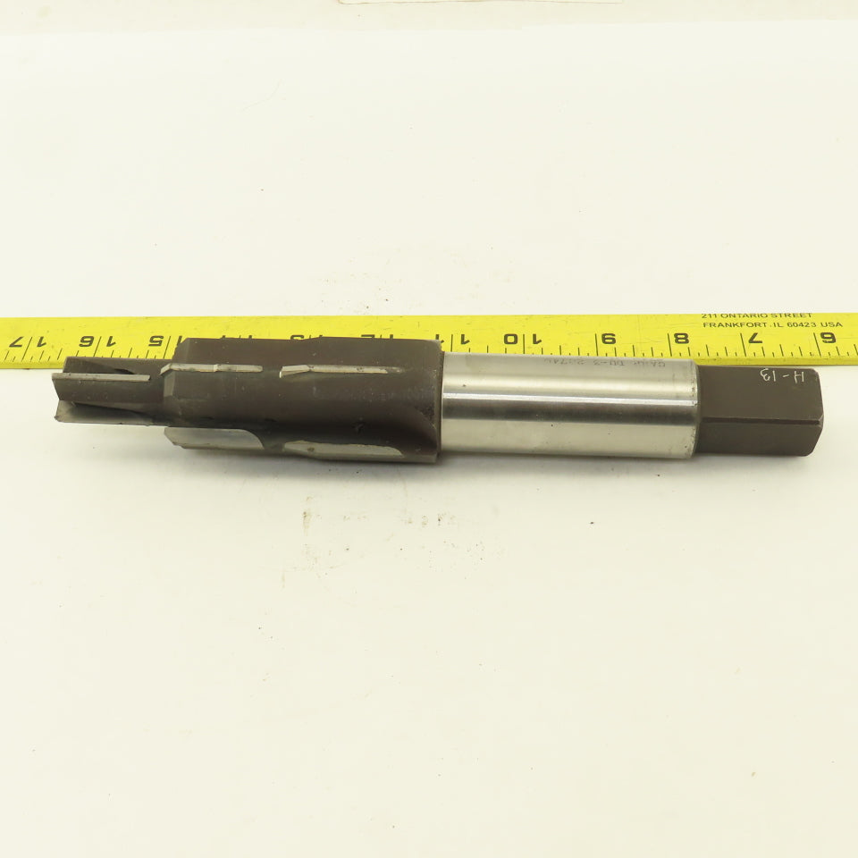 Carr 7/8" - 1-7/16"- 1-37/64" Step Drill Countersink Coolant Thru Carbide Tip
