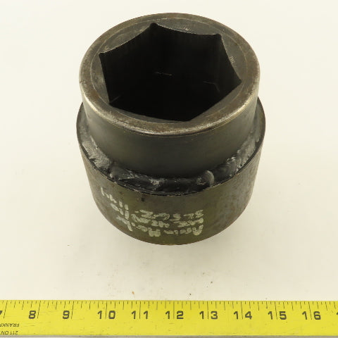 3" Impact Socket 6 Point Custom Extension 1" Drive 7-3/8" Tall