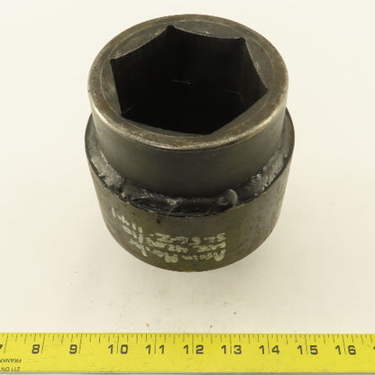 3" Impact Socket 6 Point Custom Extension 1" Drive 7-3/8" Tall