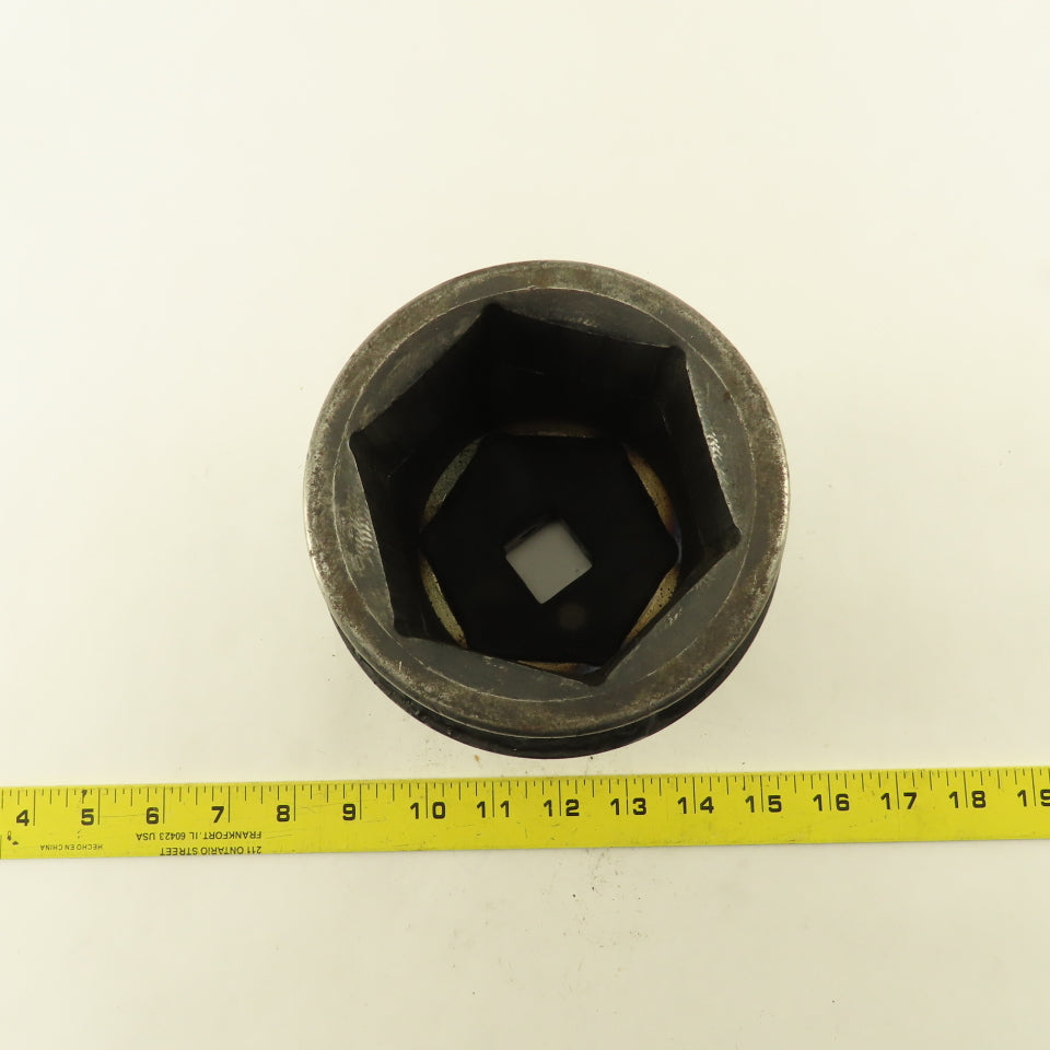 3" Impact Socket 6 Point Custom Extension 1" Drive 7-3/8" Tall