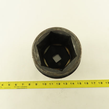 3" Impact Socket 6 Point Custom Extension 1" Drive 7-3/8" Tall