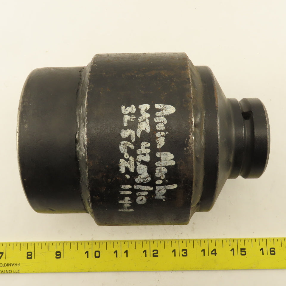 3" Impact Socket 6 Point Custom Extension 1" Drive 7-3/8" Tall