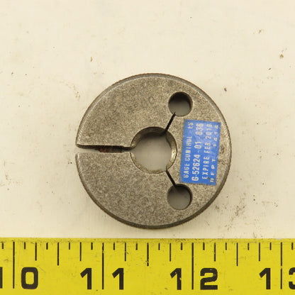 G.A.CO. 1/2"-13 NC-3A Thread Ring GO GAGE ONLY GO PD 0.4500